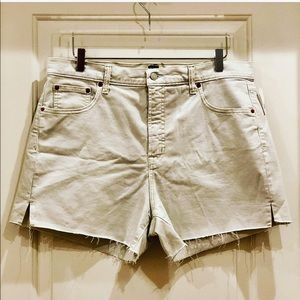 Gap 1969 High Rise 4” Denim Shorts Size 33